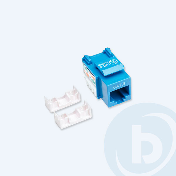 210737 - Jack Intellinet RJ45, Cat 6, Azul