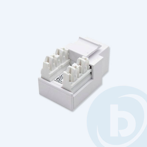 210843 - Jack para Telefon&iacute;a de Impacto Intellinet, RJ11/12, Blanco