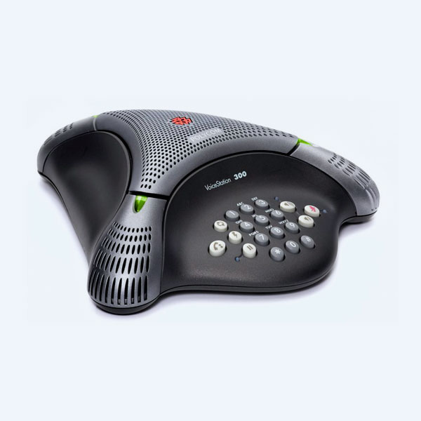 Teléfono Analógico Polycom VoiceStation 300, Para Conferencias