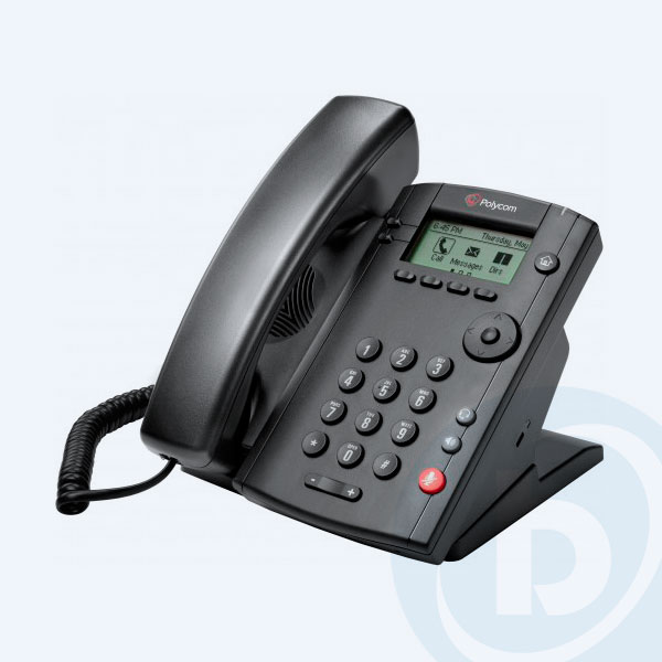 2200-40250-025 - Tel&eacute;fono IP Polycom VVX 101, 1 Linea, Multimedia, Empresarial
