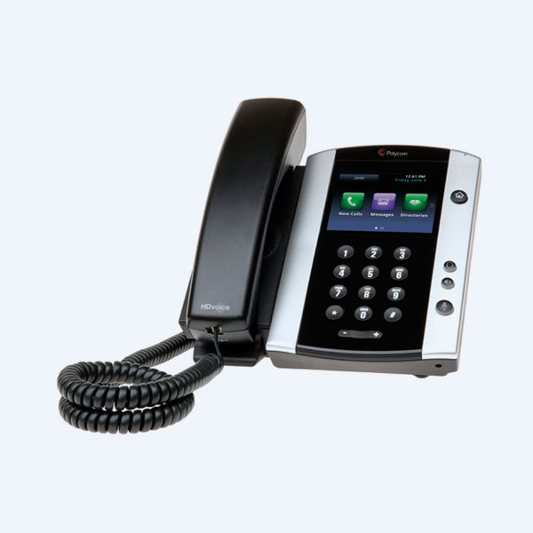 Teléfono IP Polycom VVX 500, 12 Lineas Multimedia