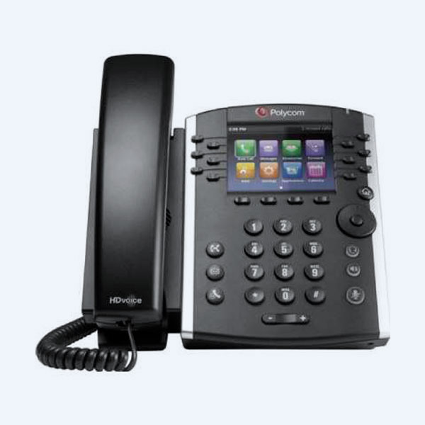 Teléfono IP Polycom VVX 410, 12 Lineas Gigabit Ethernet