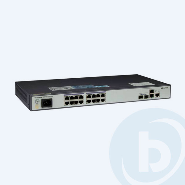 2352334 - Switch Huawei S2700-18TP-SI-AC, 18 Puertos, 16 Ethernet 10/100 Mbps, 2 Puertos DUAL,  Administrable