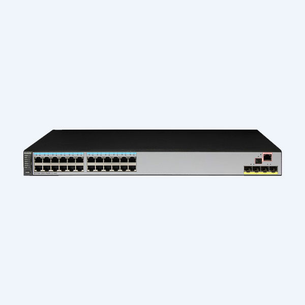 Switch Huawei S5700-28P-PWR-LI-AC, 24 puertos 10/100/1000Mbps + 4 Puertos GE SFP, PoE