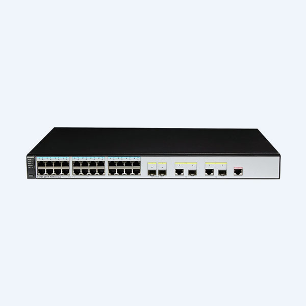 Switch Huawei S2751-28TP-PWR-EI-AC, 28 Puertos, 24 Ethernet 10/100 Mbps, 2 Gigabit Ethernet 10/100/1000 SFP, 2 Ethernet 10/100/1000 Mbps Dual, Administrable, PoE
