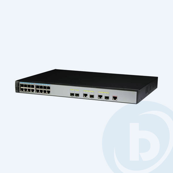 2355249 - Switch Huawei S2750-20TP-PWR-EI-AC, 20 Puertos, 16 Ethernet 10/100 Mbps, 2 Puertos SFP,  2 Puertos DUAL,  Administrable, PoE