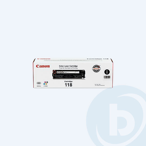 2662B001AA - T&oacute;ner Canon 118,  Negro, 3400 p&aacute;ginas, para MF8380CDW