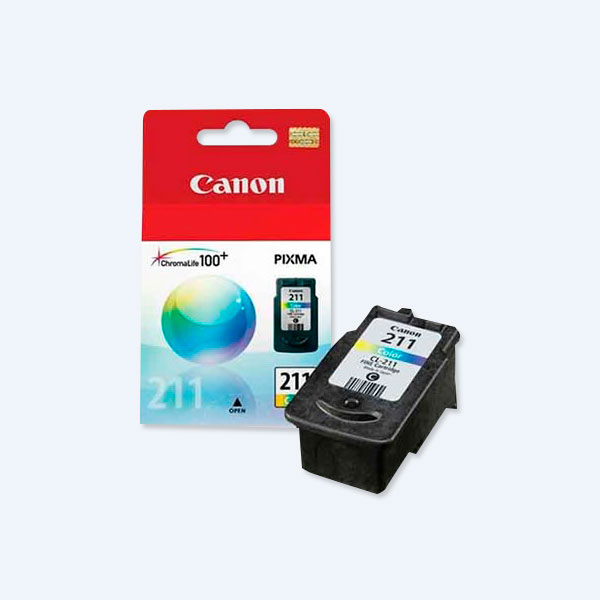 Cartucho Canon CL-211, Color, P/MP240, MP480, MX320, MX330