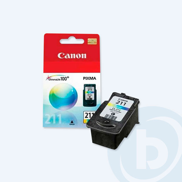 2976B001AA - Cartucho Canon CL-211, Color, P/MP240, MP480, MX320, MX330