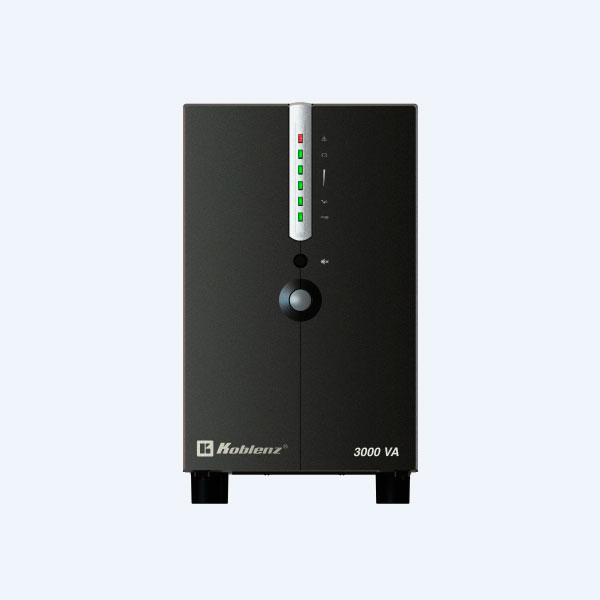 No Break Koblenz 30018, 3000 VA, 1800 Watts, 8 Contactos, 10 Minutos, Torre