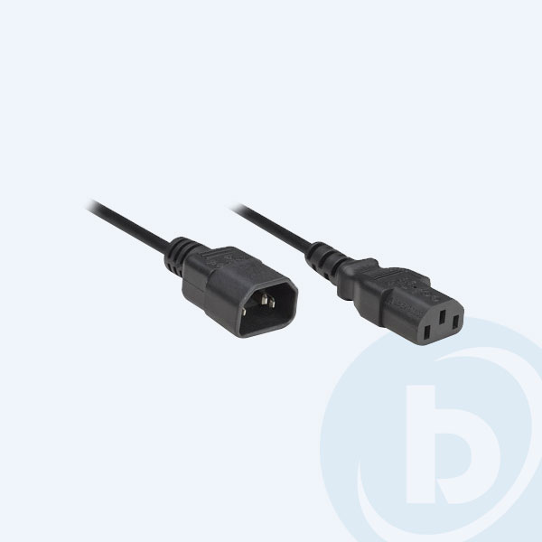 301152 - Cable de Corriente Manhattan,  1.8m, CPU/Monitor
