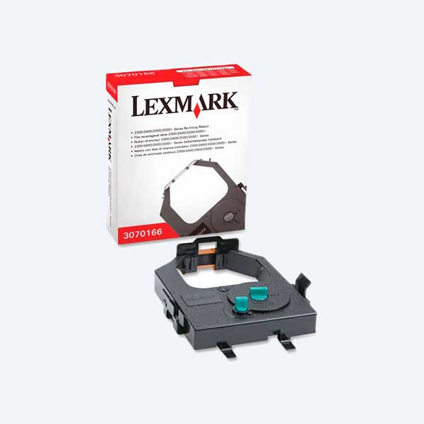 Cinta Lexmark 3070166, Negra