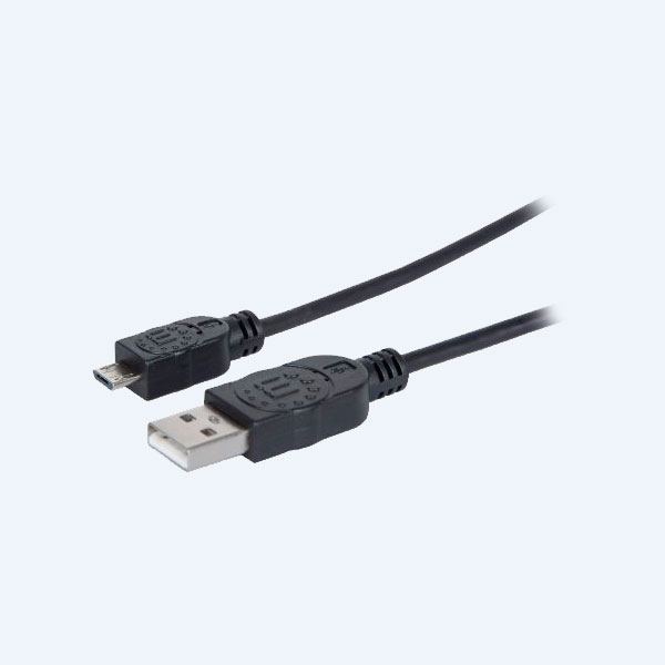 Cable USB macho a Micro USB macho, 1.8mts