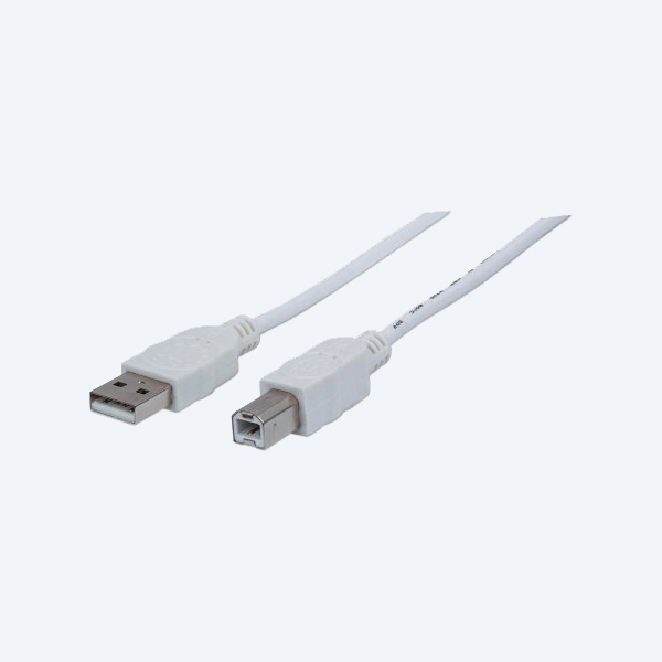 Cable USB 2.0 Manhattan 308762, 1.8m, USB A Macho / USB Micro B Macho, Blanco