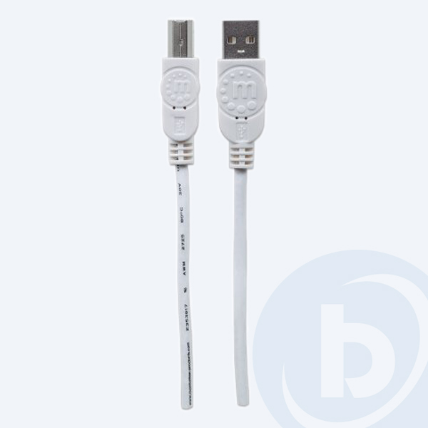 308762 - Cable USB 2.0 Manhattan 308762, 1.8m, USB A Macho / USB Micro B Macho, Blanco