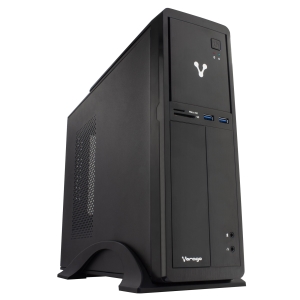 SB4 CI3 9100-10-2 - Computadora de escritorio Vorago SlimBay 4 SB4 CI3 9100-10-2 - Intel Core i3 9&ordf; generaci&oacute;n i3-9100F - 8GB RAM - 1TB HDD - Negro - Windows 10 Home - NVIDIA GeForce 210 1GB
