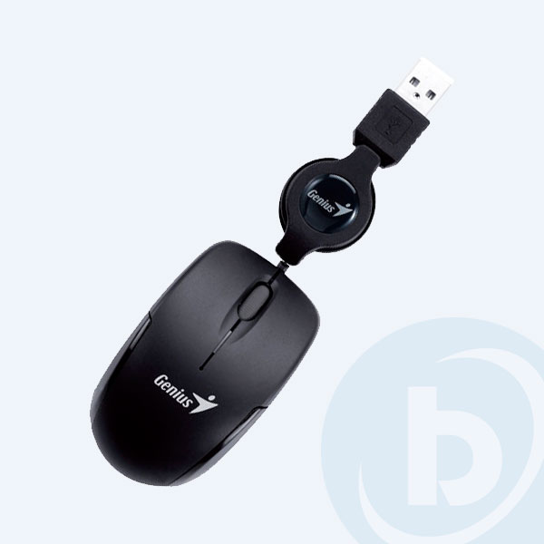 31010100137 - Mouse &Oacute;ptico Genius Micro Traveler OTG, USB, 3 Botones, Compatible con Android