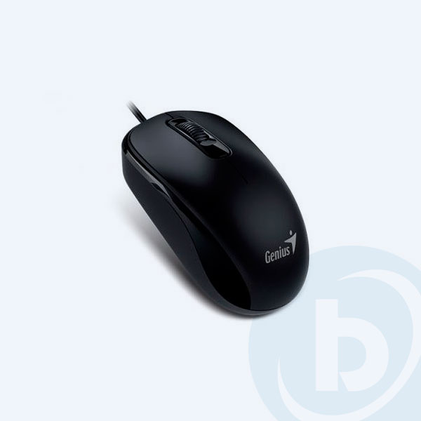 31010116106 - Mouse &Oacute;ptico Genius DX110, Al&aacute;mbrico, 3 Botones, Negro, PS/2