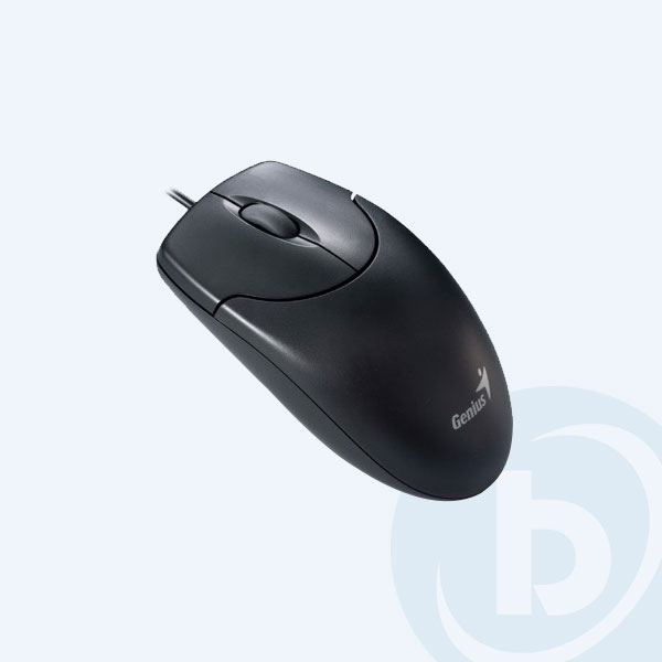 31011461100 - Mouse &Oacute;ptico Genius NS120 , PS/2, 3 Botones, Color Negro