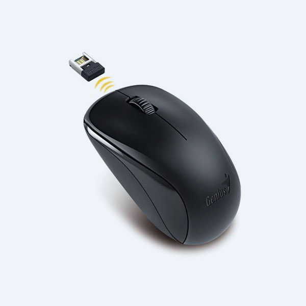 Mouse Inalámbrico Genius NX-700, 2.4 GHZ,USB, Negro