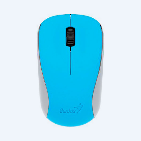 Mouse Genius BlueEye NX-7000, Inalámbrico, 3 Botones, Azul