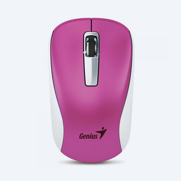 Mouse Óptico Genius Blue Eye NX-7010, USB, 3 Botones, Blanco/Margenta