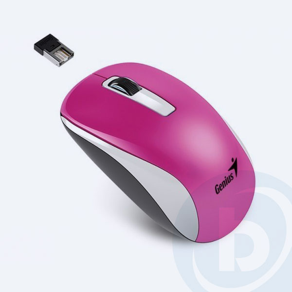 31030114107 - Mouse &Oacute;ptico Genius Blue Eye NX-7010, USB, 3 Botones, Blanco/Margenta