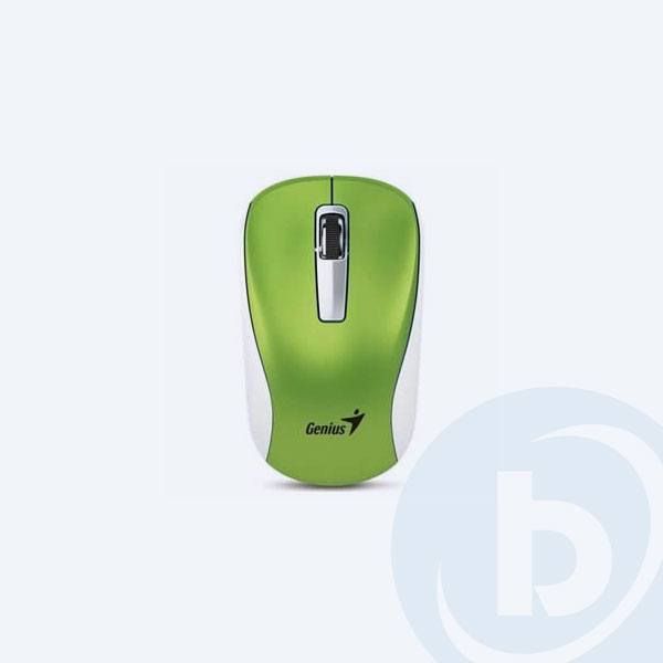 31030114108 - Mouse &Oacute;ptico Genius Blue Eye NX-7010, USB, 3 Botones, Blanco/Verde