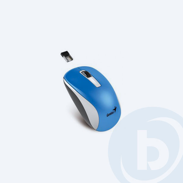 31030114110 - Mouse &Oacute;ptico Genius Blue Eye NX-7010, USB, 3 Botones, Blanco/Azul