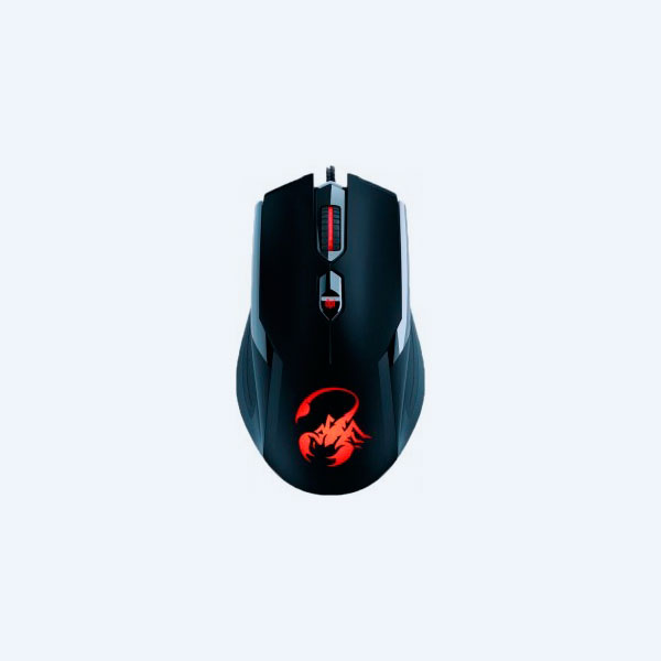 Mouse Óptico Genius Profesional AMMOX X1-400, Alámbrico, USB, 4 Botones, para Gamers, Negro