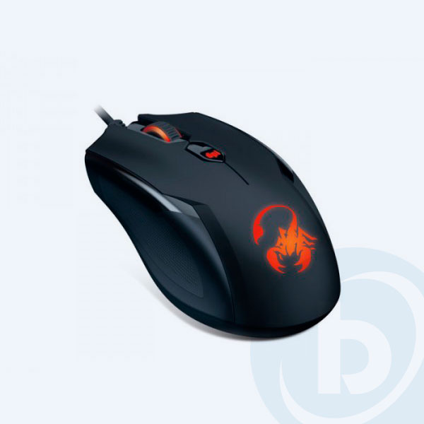 31040033104 - Mouse &Oacute;ptico Genius Profesional AMMOX X1-400, Al&aacute;mbrico, USB, 4 Botones, para Gamers, Negro