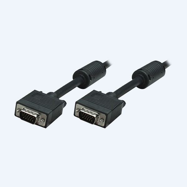 Cable SVGA Manhattan, Macho/Macho, 9m, Negro, Para Monitor/Proyector
