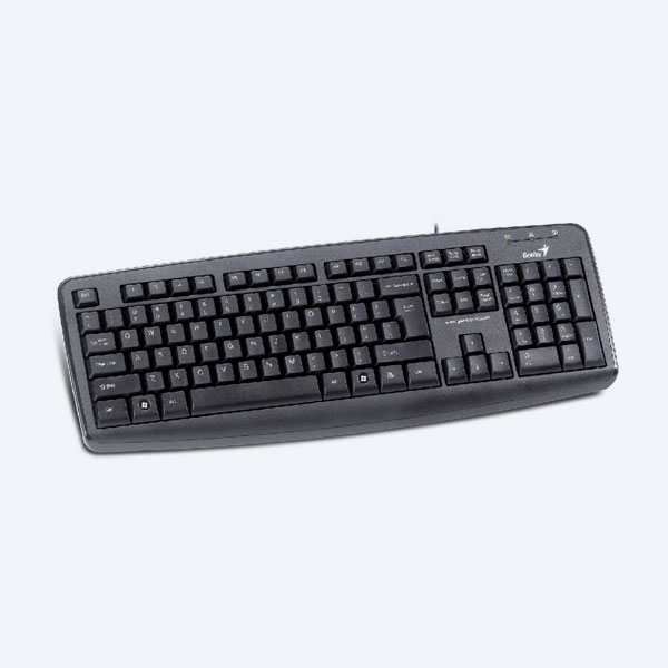 Teclado Multimedia Genius KB-110X, USB, Negro