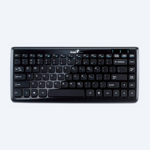 Teclado Genius 31300725101	, Alámbrico, USB, Negro