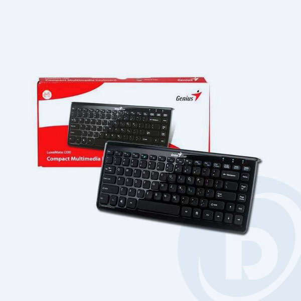 31300725101 - Teclado Genius 31300725101	, Al&aacute;mbrico, USB, Negro
