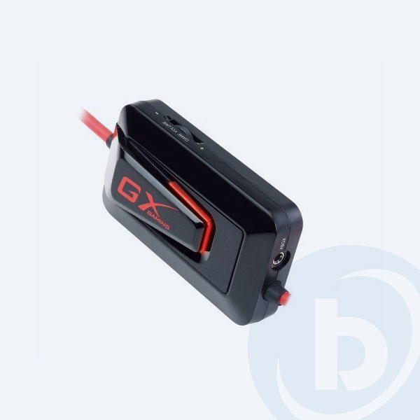 31710057101 - Diadema Genius HS-G850 Zabius, Negro/Rojo