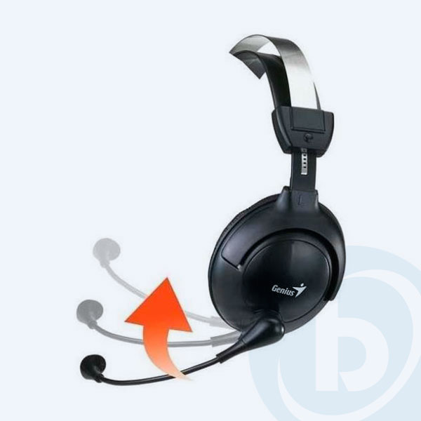 31710058101 - Diadema Genius HS-505X, con Micr&oacute;fono, Negro