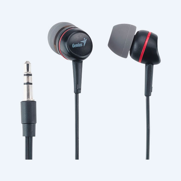 Audífonos Genius GHP-200A, Earbuds, Negro
