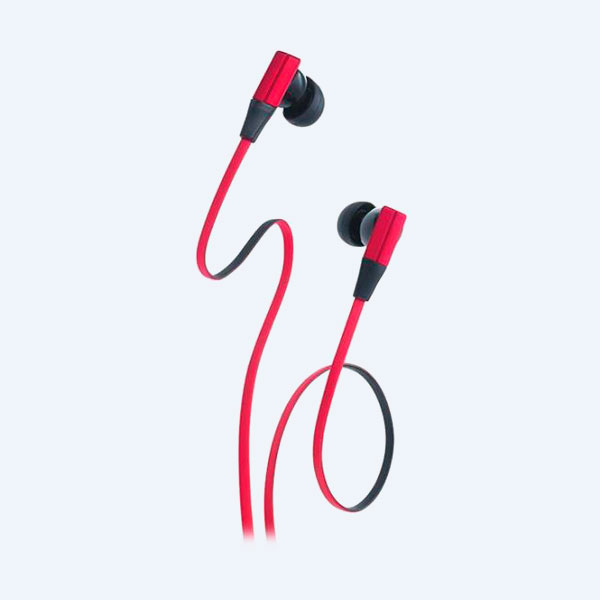 Audífonos  genius hs-m230, Earbuds, con Micrófono, rojo