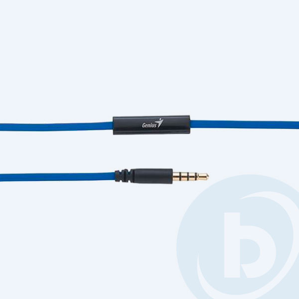 31710184103  - Aud&iacute;fonos genius hs-m230, Earbuds, con Micr&oacute;fono, azules