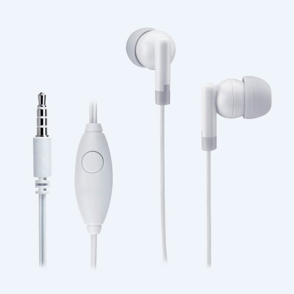 Audífonos Genius HS-M200, Earbuds, con Micrófono, 3.5MM, Blanco