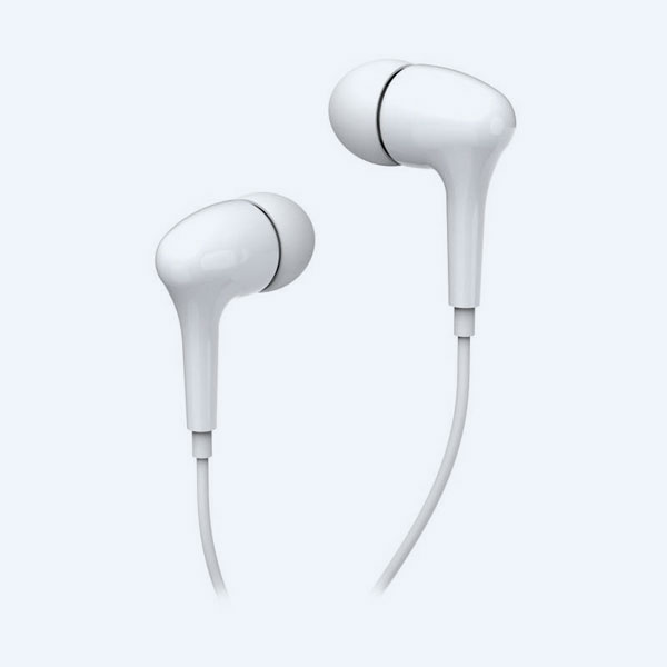 Audífonos Genius GHP-206, Earbuds, Blanco, 3.5mm