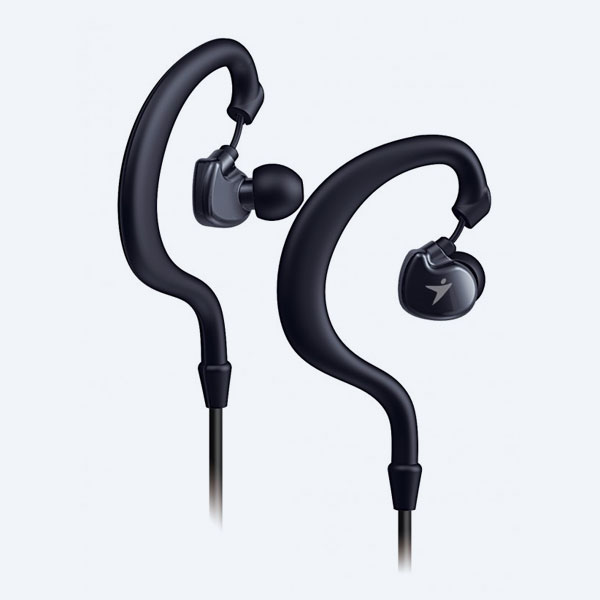 Audífonos Genius HS-M270, Alámbrico, Negro, Deportivos