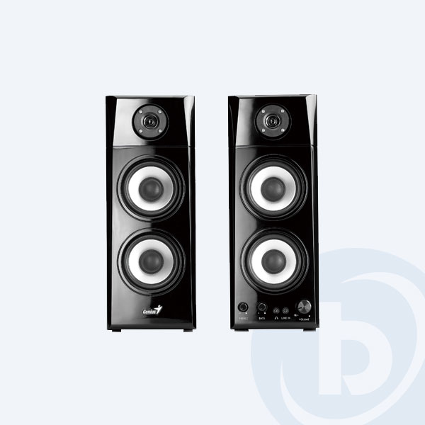 31730936100 - Bocinas Genius SP-HF1800A, 2 Canales, 50 Watts, 3.5MM ,Negro