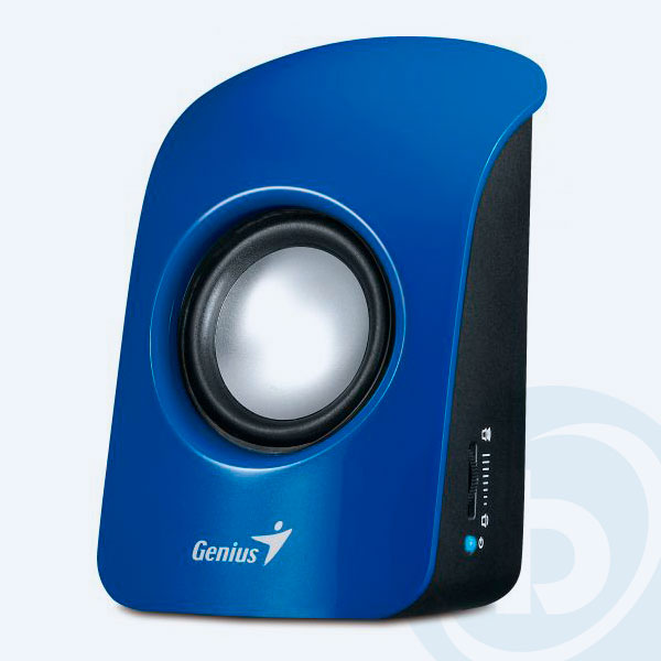 31731006102 - Bocinas Genius SP-U115, 2.0 Canales, 1.5 Watts, Azul