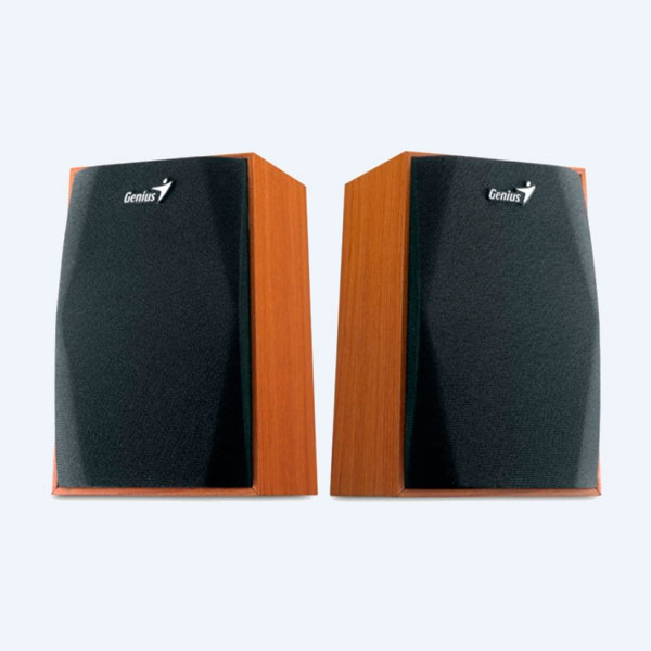 31731053100 - Bocinas  Genius SP-HF150, 4W, color madera 
