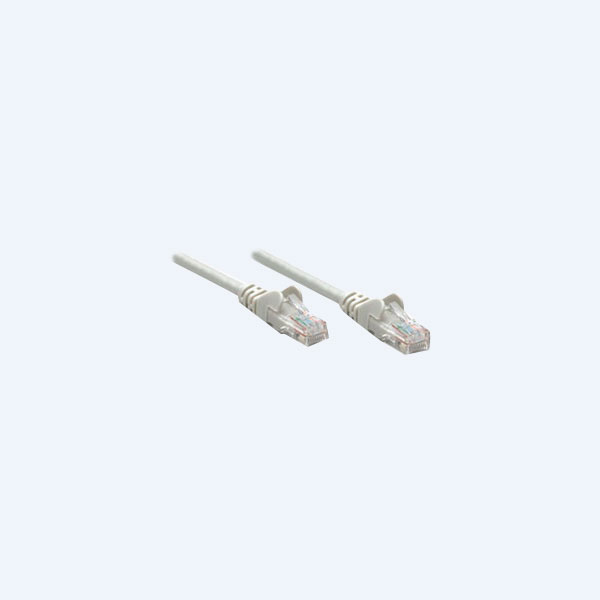 Cable de Red o Patch Intellinet, Cat 5e, UTP,1 m, Gris