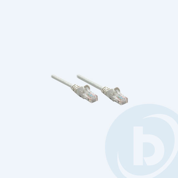 318976 - Cable de red o Patch Cord, Cat 5e, UTP, RJ-45 Macho / RJ-45 Macho, 2 m, Gris