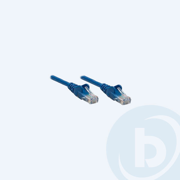 318983 - Cable de Red o Patch Cord Intellinet, Categor&iacute;a 5e, UTP, RJ-45 Macho / RJ-45 Macho, 2m, Azul