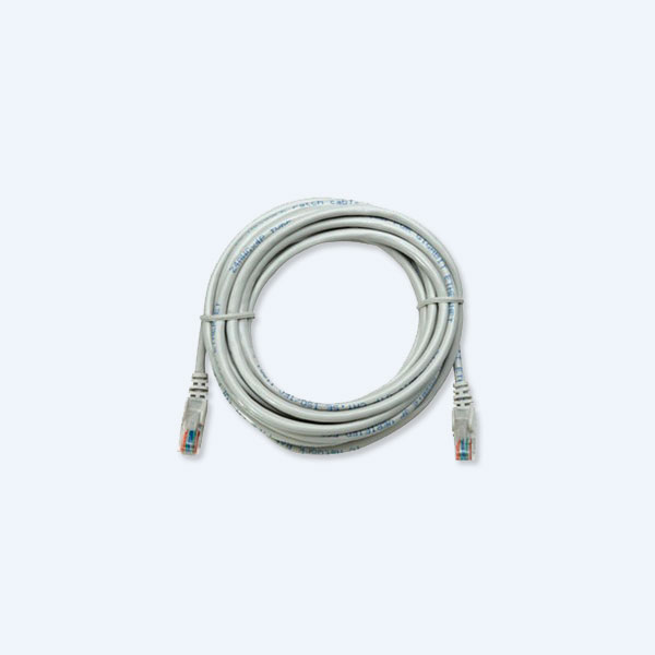 Cable de Red o Patch Cord, Categoría 5e, UTP, RJ-45 Macho / RJ-45 Macho, 4.2m, Gris